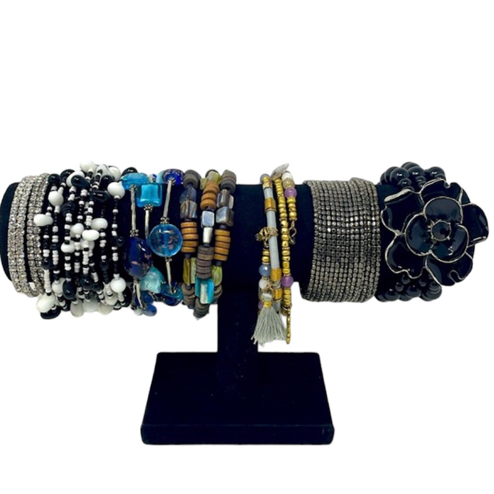 Bracelet lot -Beaded-Wrap-Crystal-Boho